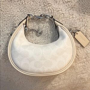 Coach White Leather Women's Bag